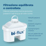 Laica J9074A1 Kit 13 filtres bi-flux et carafe filtrante, 2,3 litres au total, 1,2 litres filtrés