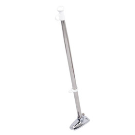 GATE14® Mât pour Drapeau de Bateau en Acier Inoxydable et Base en ABS Long. 40 cm Ø 14 mm