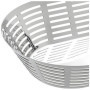 BRA Bella | Corbeille à Pain Ovale, 21 X 31 cm, Acier Inoxydable 18/10, Argent Métallique