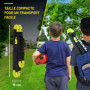 Dunlop Cage de Foot 50 x 44 x 44 cm - Ensemble de 2 Buts de Foot - Mini But Pliable - Kit Entrainement Football pour Enfants et 