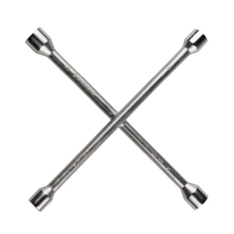 Dunlop Croix Roue Voiture - Clé Démonte Roue aux Dimensions 17-19-21-23 mm - Clés en Croix pour Roues - Clé de montage - Cle Dem