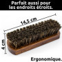 Cleaneed Brosse Premium pour Cuir et Textile - Extra Douce - Entretien et Nettoyage faciles - Brosse de Nettoyage pour Les Tissu