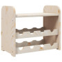 vidaXL Casier à vin avec Panneau supérieur 43x25x37 cm Bois pin Massif, Porte-Verres à vin, casier à vin, casier à vin de Cuisin