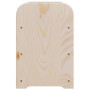 vidaXL Casier à vin avec Panneau supérieur 43x25x37 cm Bois pin Massif, Porte-Verres à vin, casier à vin, casier à vin de Cuisin