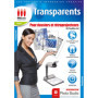 Feuille Transparente Imprimable pour Rétroprojecteur - 20 Films Polyester Transparents A4 - Micro Application