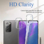 [3+3 Pièces] Verre Trempé pour Samsung Galaxy Note20, 3 Pièces Dureté 9H Vitre Protection Écran avec 3 Pièces Caméra Arrière Pro