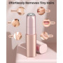 Rasoir Visage Femme Electrique Rechargeable: Rasoir Femme Electrique 2 Têtes Rechange, Doux et Indolore, Design Compact, Epilate