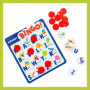 Peaceable Kingdom, Bingo alphabétique ! Jeu d'apprentissage des Lettres, Apprendre Les Lettres majuscules Comprend 6 Plateaux de