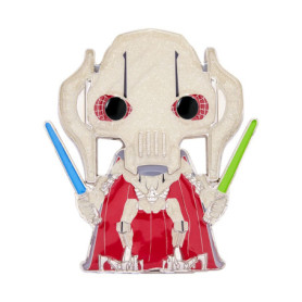 Funko Pop! Large Enamel Pin Star Wars: General Grievous Chase - Général GrievousPin en Émail - Broche Fantaisie Mignonne à Colle