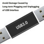 iJiZuo Adaptateur USB Femelle à Femelle, Paquet de 2, Connecteur D'extension Adaptateur 3.0 USB, pour Connecter Deux Extrémités 