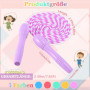 EXTRAPINS Lot de 12 cordes à sauter réglables pour enfants - Corde à sauter en nylon avec poignées en plastique - Multicolore - 