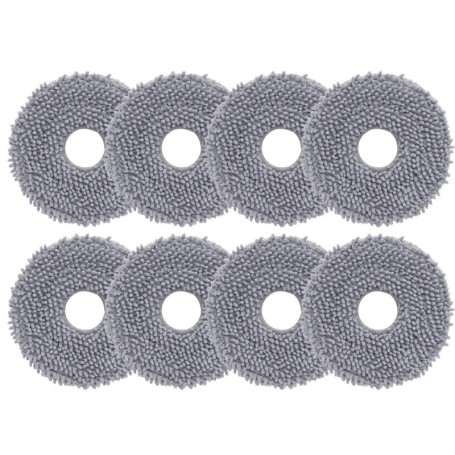 Geoviizon Lot de 8 serpillères de rechange pour robot Roborock Q Revo/Qrevo MaxV/Qrevo Master/Qrevo Slim/Qrevo Pro/Qrevo S/Qrevo