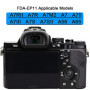 Œilleton EP-11 - Viseur pour appareil photo Sony A7RII A7R A7M2 A7 A7II A7III A7S A7SII A58 A65 - Remplacement FDA-EP11 (lot de 