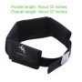 UXELY Ceinture de poids pour Plongée et Plongée Libre - Néoprène avec Boucle en Acier Inoxydable et Bracelet Réglable (Noir)