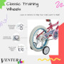 M-Wave Roues d'entraînement de vélo