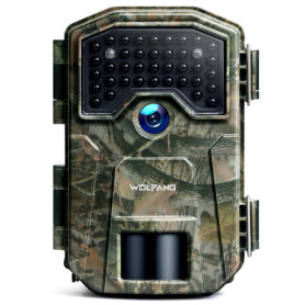 WOLFANG Caméra de Chasse,36MP 2K HD Caméra Chasse avec 940nm No Glow Vision Nocturne,IP66 Etanche pour l'observation des Animaux