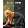 WOLFANG Caméra de Chasse,36MP 2K HD Caméra Chasse avec 940nm No Glow Vision Nocturne,IP66 Etanche pour l'observation des Animaux