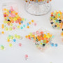 JOPHEK 50000 pièces Perles d'eau en Gel, Perles de Gel colorées pour la décoration de Vase, bricolage, remplissage de plantes