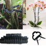 ANCLLO Lot de 20 Pinces Douces pour Plantes et Fleurs - Clips de Support Réglable pour Plantes Caches de Tuteurs de Jardin Struc