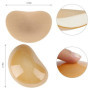 Nanxin 2pcs Rembourrage de Soutien-Gorges en Silicone Souple pour Maillots de Bain et, Auto-Adhésif Coussinets Amovibles