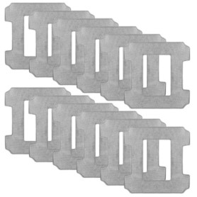 12 Pièces pour Ecovacs Winbot W1 / W1 Pro / W2 / W2 Omni Tampons de Nettoyage pour robots de nettoyage de vitres, Tampons de Rem