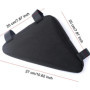 JJiaoLinin Sacoche Triangulaire pour Vélo, Sac Triangle de Cadre Vélo, Sacoche Triangle étanche pour Vélo, Sac Triangulaire, pou