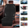 Fervalyna Protecteur de Siège de Voiture Isofix, Antidérapant Protection Siege Auto avec Poches Organisateur, Universelle Imperm