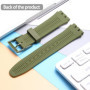 WRISTARMOR Lot de 2 bracelets de rechange en silicone pour Swatch 19 mm étanche avec outil