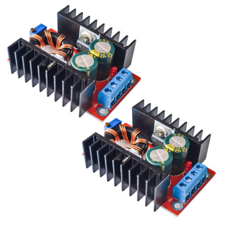 Aihasd DC-DC Boost Convertisseur 150W Module de Survoltage de Charge 10-32V à 12-35V