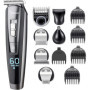 Hatteker Tondeuse Barbe Tondeuse Cheveux Hommes Rasoir Tondeuse Corps Nez-Oreilles Impermeable 5 In 1