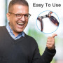 YPYMOD 20 Paires Coussinets Nasaux en Silicone Antidérapant pour Lunettes, Antidérapants Coussinets de Nez à Lunettes Auto-Adhés
