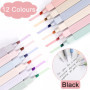 iCovalescent 18 Set Surligneurs, 12 Set Saignement Feutre Aesthetic Surligneurs et 6 Set Fineliner Multicolores, Feutres Coloria
