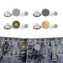 Eupneicu Jeans Buttons[ 60 Piecès ], Bouton Pantalon Jean Amovible, 17mm Bouton Pression Jean, pour la Réparation de Vêtements, 