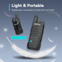 Retevis RT622 Talkie Walkie, Mini Professionnel Talkie Walkie, PMR446 sans Licence, VOX Squelch, Rechargeable Talkie Walkie Long