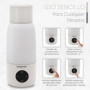 Chauffe-lait intelligent pour bébé d'une capacité de 500 ml, température réglable, chauffe-lait maternel portable et sans fil, c