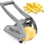 Coupe frites,Coupe Frite Professionnel,un coupe-légumes avec deux lames en acier inoxydable idéal pour couper des pommes de terr