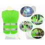 Hitopin Gilet de Sécurité, 10PCS Gilet de Sécurité Réfléchissant, Gilet Réfléchissant, Gilet De Sécurité Haute Visibilité, Gilet