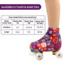 Housse de patins à roulettes et patins à glace, chaussette pour patins à roulettes, protection pour patins à glace, protection p