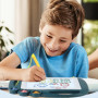 Atliberswo Ardoise Magique, Tablette Dessin Enfant, Tableau Magique avec 3 Tampons, Jouet Tableau pour Enfants, Cadeau pour Garç