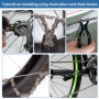 Chaîne de vélo - Kit Réparation Chaîne Vélo - Alliage d'Aluminium - Outil Démonte Chaîne - Pour Réparer Chaînes VTT et Vélo de C