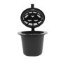 CENPEK Lot de 6 capsules rechargeables compatibles avec NES-presso, capsules de café réutilisables pour NES-presso avec cuillère