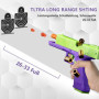 Pistolet Jouet Automatique pour Enfants – Mécanique avec Éjection de Douilles, pour Filles et Garçons