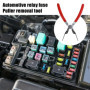 Pince D'extraction Relais Extracteur Fusible - Conduite Carburant Tuyaux pour Enlever Les Clips électriques D'essence Tuyau Déco