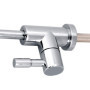 Robinet cuisine, 1/4 '' d'évier de cuisine en acier inoxydable Robinet Robinet Filtre à eau potable par osmose inverse, chrome
