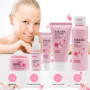 Fengyang® 5Pcs Set de Soins, Sakura Ensemble De Soins De La Peau, Soins Du Visage À Texture Rafraîchissante, Kit de Soins de La 
