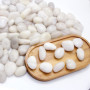 KAIAIWLUO Mini Pierre Blanches,500g Pierres Décoratives Petit Gravier Gravier Galets Pierres Petits Poli Pierres de Blanc pour A