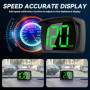WIYETY Compteur de Vitesse Numérique Universel pour Voiture - Affichage Tête Haute pour Vélo, Moto et Auto