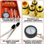 Moteurs Testeur de Compression Kit: PRITOK Kit D'outils de Manomètre, Kit Testeur de Compression Standard for Testing Motorcycle