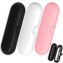 UZSUZZ 3 Pièces Etui Brosse a Dent Électrique, Etui Voyage Brosse a Dent Electrique, Étui Brosse À Dents Électrique De Rangement