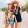 MZJAUVF Déguisement Hippie Homme, Déguisement Année 70, Deguisement Disco Homme, Accessoires Hippie avec T Shirt Perruque Bandea
